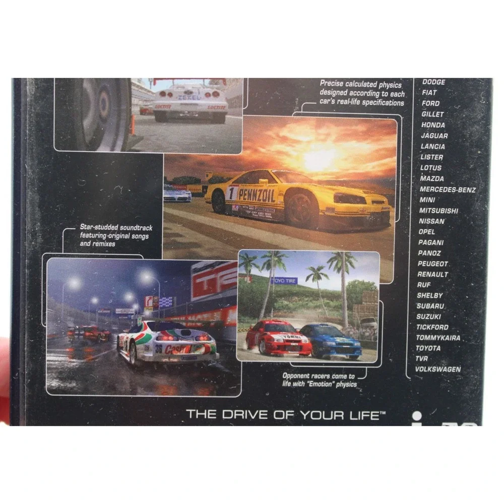PS2 Gran Turismo 3 A-spec (Sony PlayStation 2, 2001) CIB w/ Manual Greatest‎ Hit
